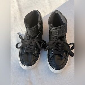Guess Black High-Top Sneakers